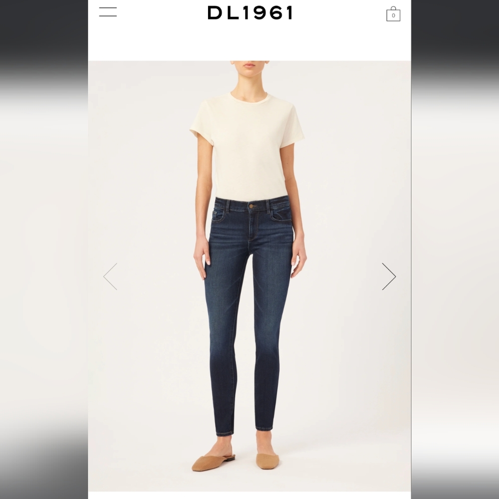 NWOT Florence Skinny Mid Rise Instasculpt Ankle-Never Worn- $180 New